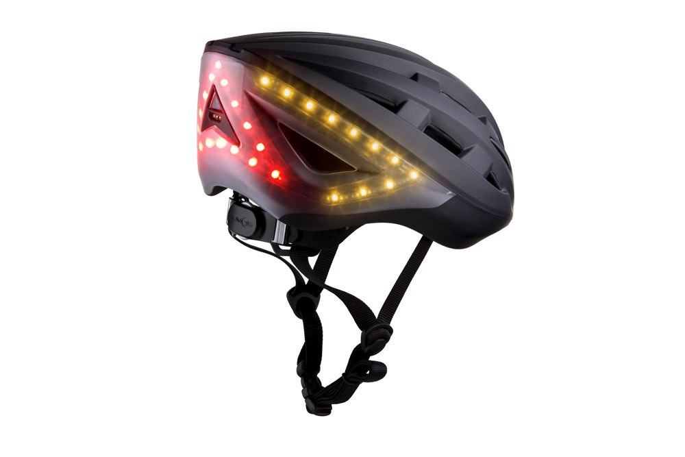 Casque de vélo Lumos Kickstart - Il clignote et a le Bluetooth Lumosblack4 - Casque de vélo Lumos Kickstart - Il clignote et a le Bluetooth