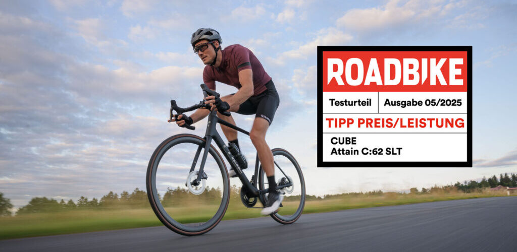 Cube Attain c:62 SLT lauréate test Roadbike 2025