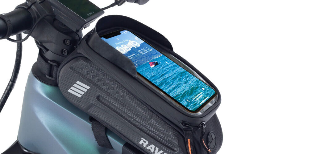 Support téléphone vélo RAVE – Housse étanche pour smartphone.