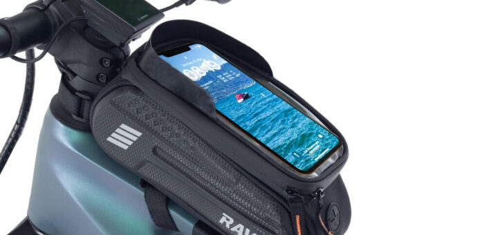 Support téléphone vélo RAVE – Housse étanche pour smartphone.