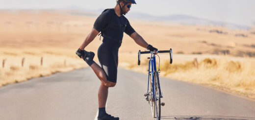 Entrainement cycliste a la maison