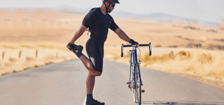 Entrainement cycliste a la maison