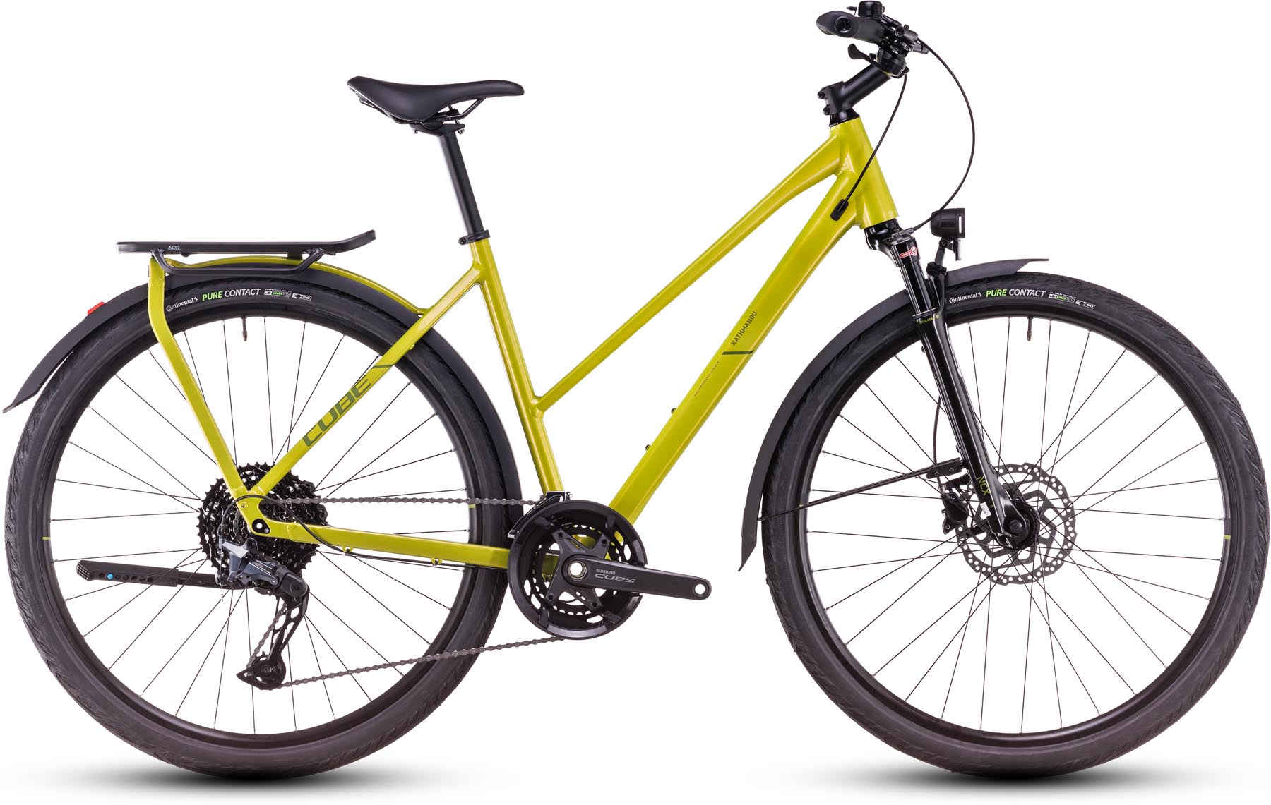 Cube Kathmandu EXC lizard n green 2025 - Vélo trekking Femme