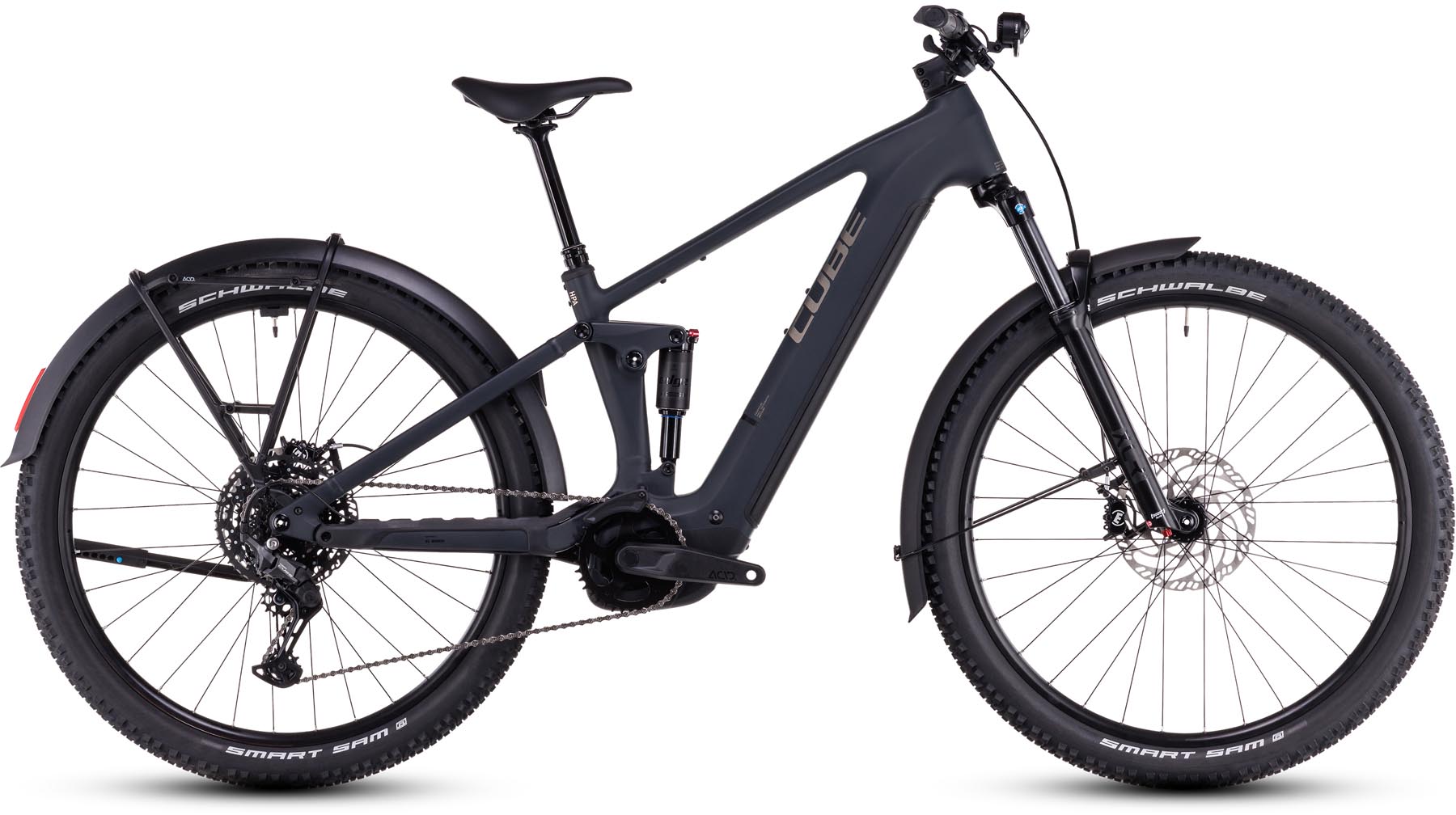 Cube Stereo Hybrid ONE22 Pro Allroad 800 night n chrome 2025 - VTT tout suspendu électrique