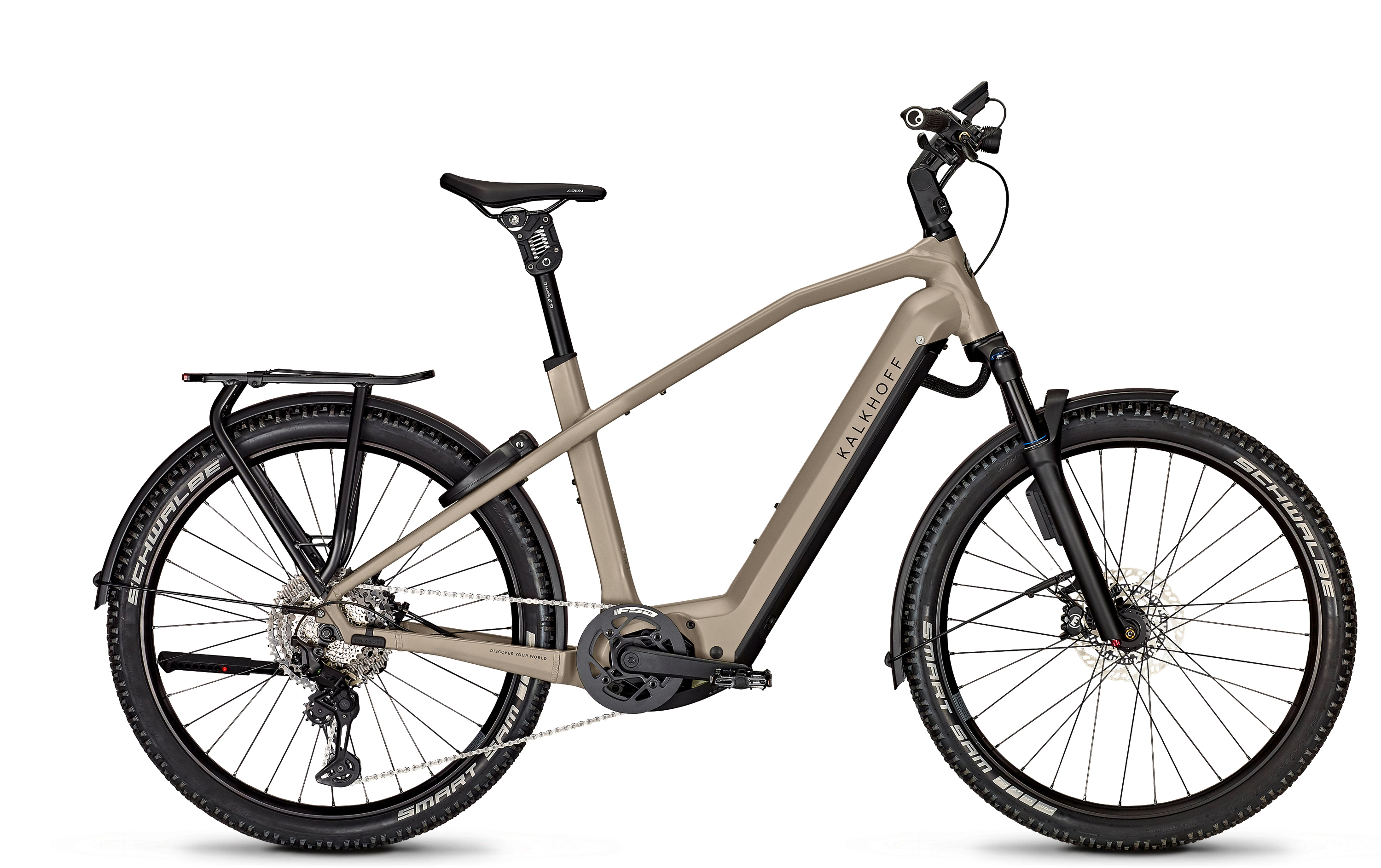 Kalkhoff Entice 7.B Advance+ ABS moonstonegrey matt 2024 - VTT semi-rigide ?lectrique