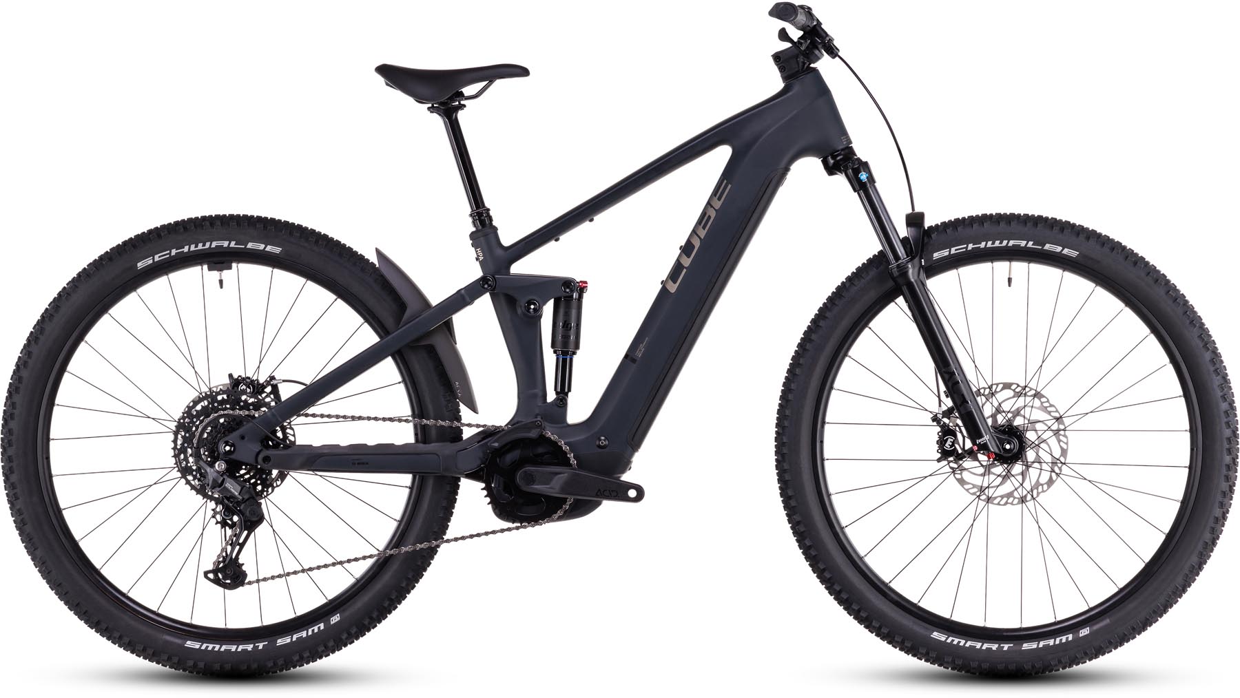 Cube Stereo Hybrid ONE22 Pro 800 night n chrome 2025 - VTT tout suspendu électrique