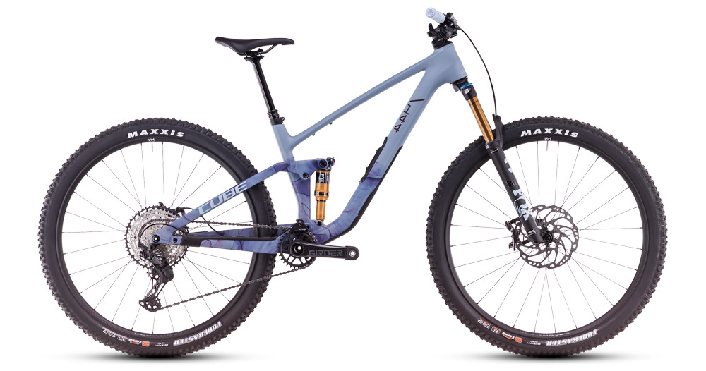 Cube Stereo ONE44 C:62 Race 29 pigeonblue n art 2025 - VTT tout suspendu