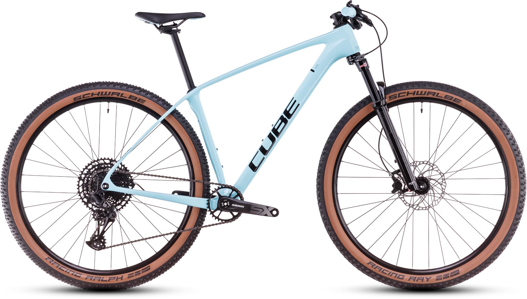 Cube Reaction C:62 ONE dazzle n black 2025 - VTT semi-rigide