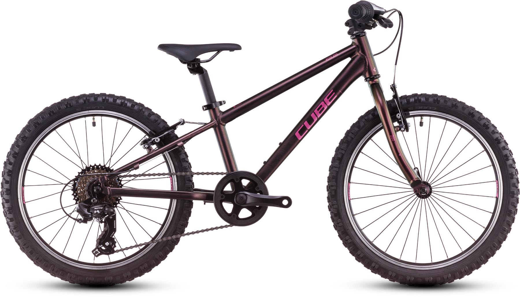Cube Acid 200 molotov n pink 2025 - Vélo enfant 20 pouces