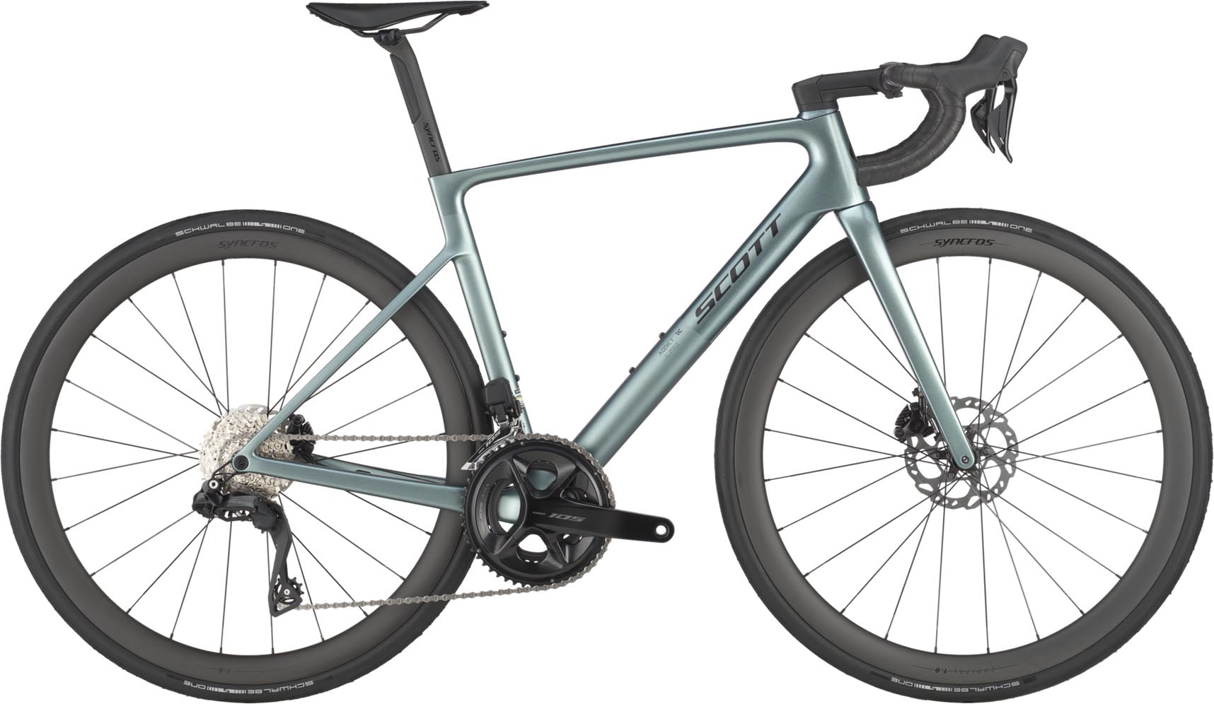 Scott Addict RC 30 whale grey 2025 - Vélo de course en carbone