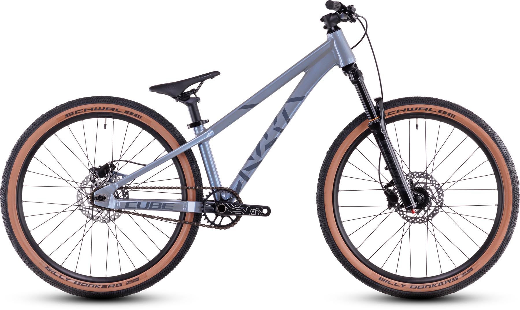 Cube Flying Circus 240 hazeblue n reflex 2025 - Vélo Dirt