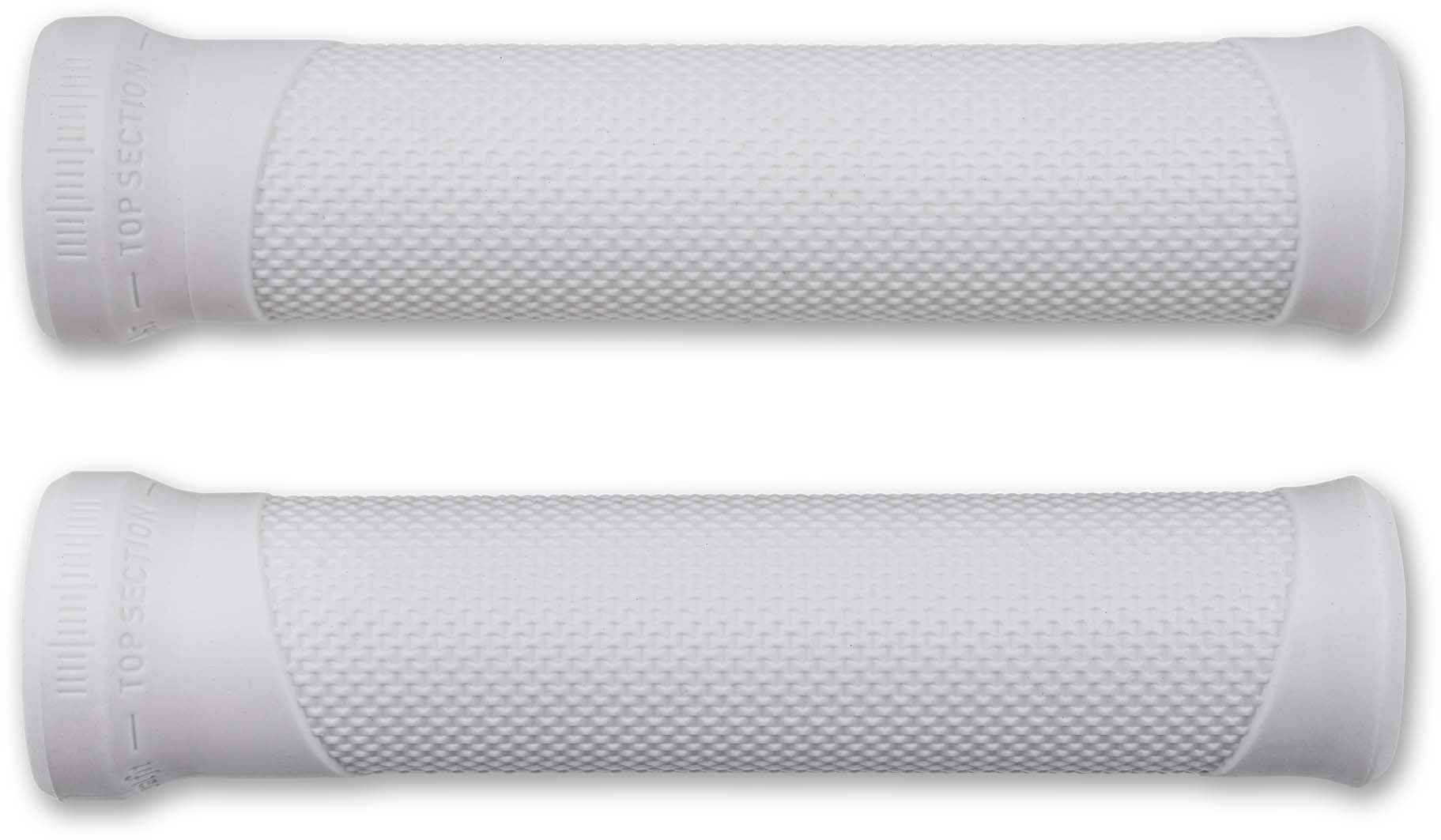 Poignées De Vélo Cube/Acid React - Blanc Snow White - Longueur 134mm - Neuf Sous Emballage