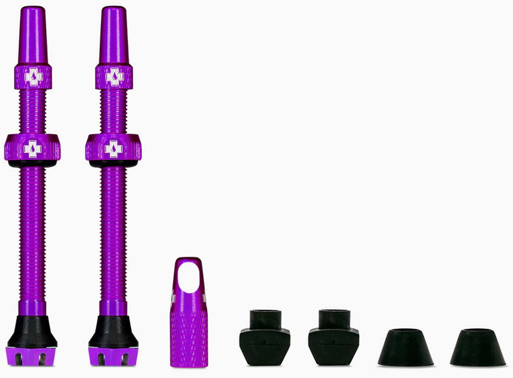 Muc-Off All-New Tubeless Valves - Valve 44 mm pourpre