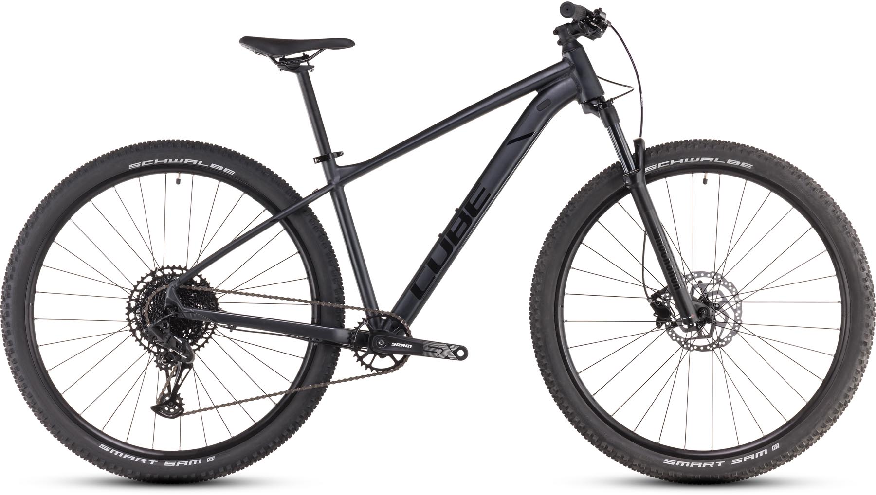 Cube Attention SLX blackmetal n black 2025 - VTT semi-rigide