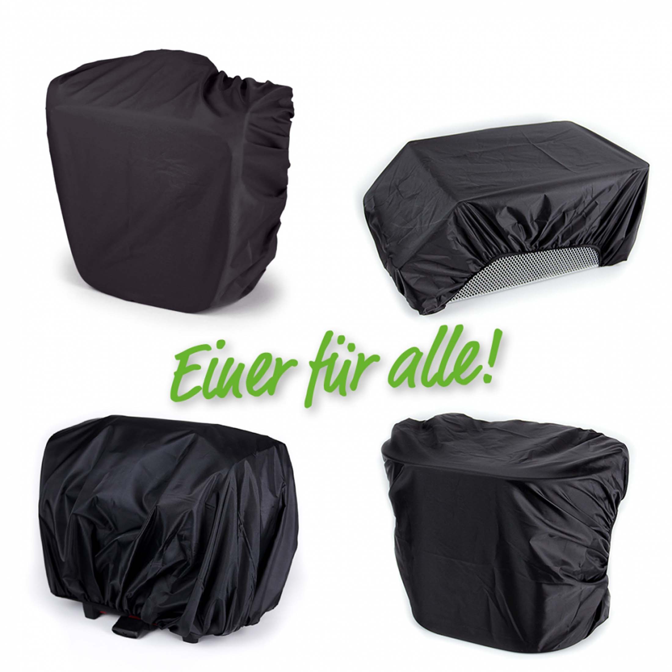 Haberland GmbH Housse de pluie pour sacoche de porte-bagages Sacs individuels, corbeilles