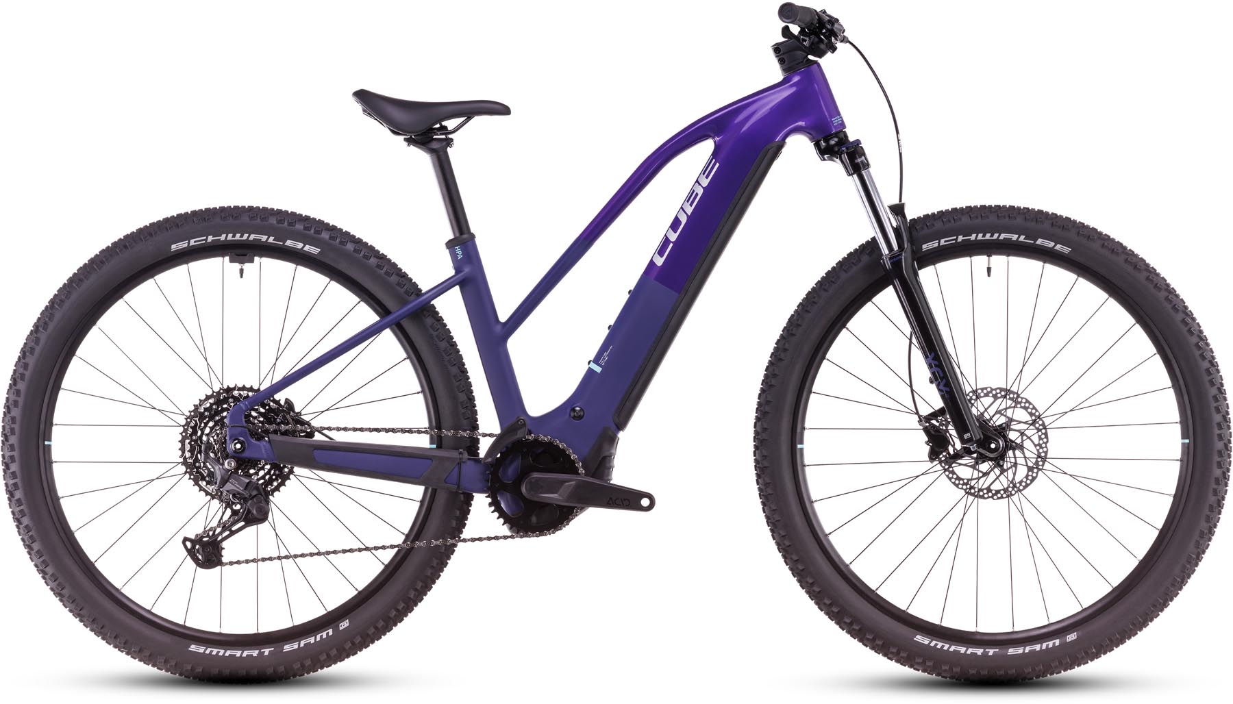 Cube Reaction Hybrid ONE 800 orchid n mint 2025 - VTT semi-rigide électrique Femme