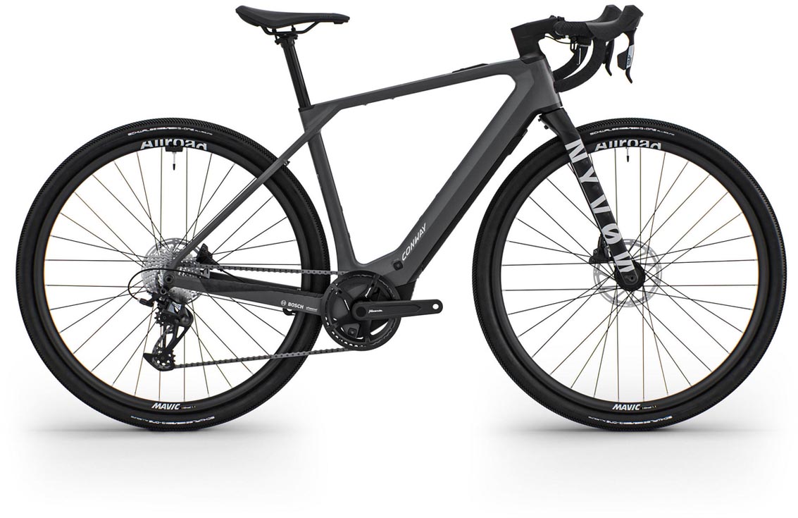 Conway Nyvon 9.0 400Wh graphitegrey matt / silver matt 2025 - Vélo électrique en terre