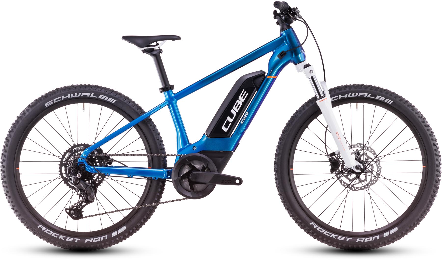 Cube Acid 240 Hybrid Rookie Pro 400 actionteam 2025 - VTT semi-rigide électrique