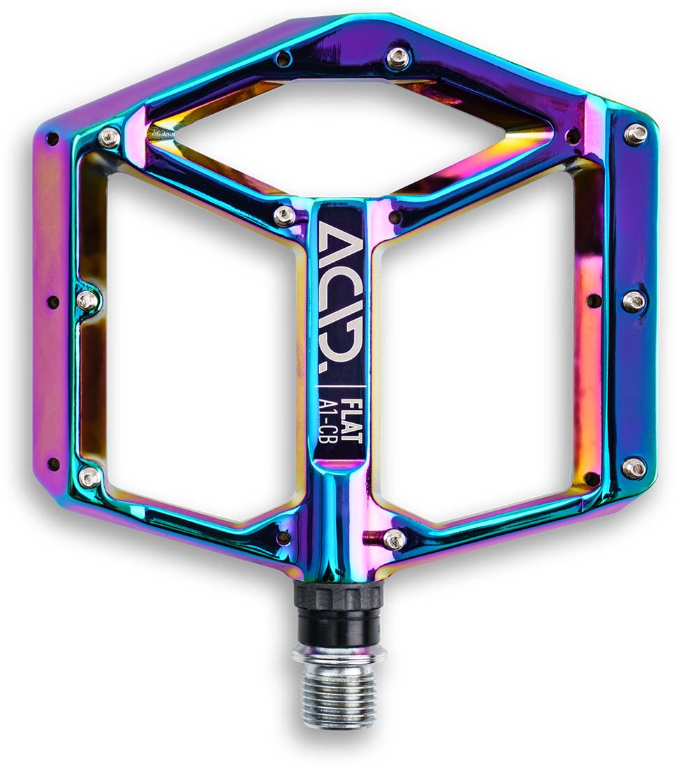 ACID Pédales FLAT A1-CB oil slick