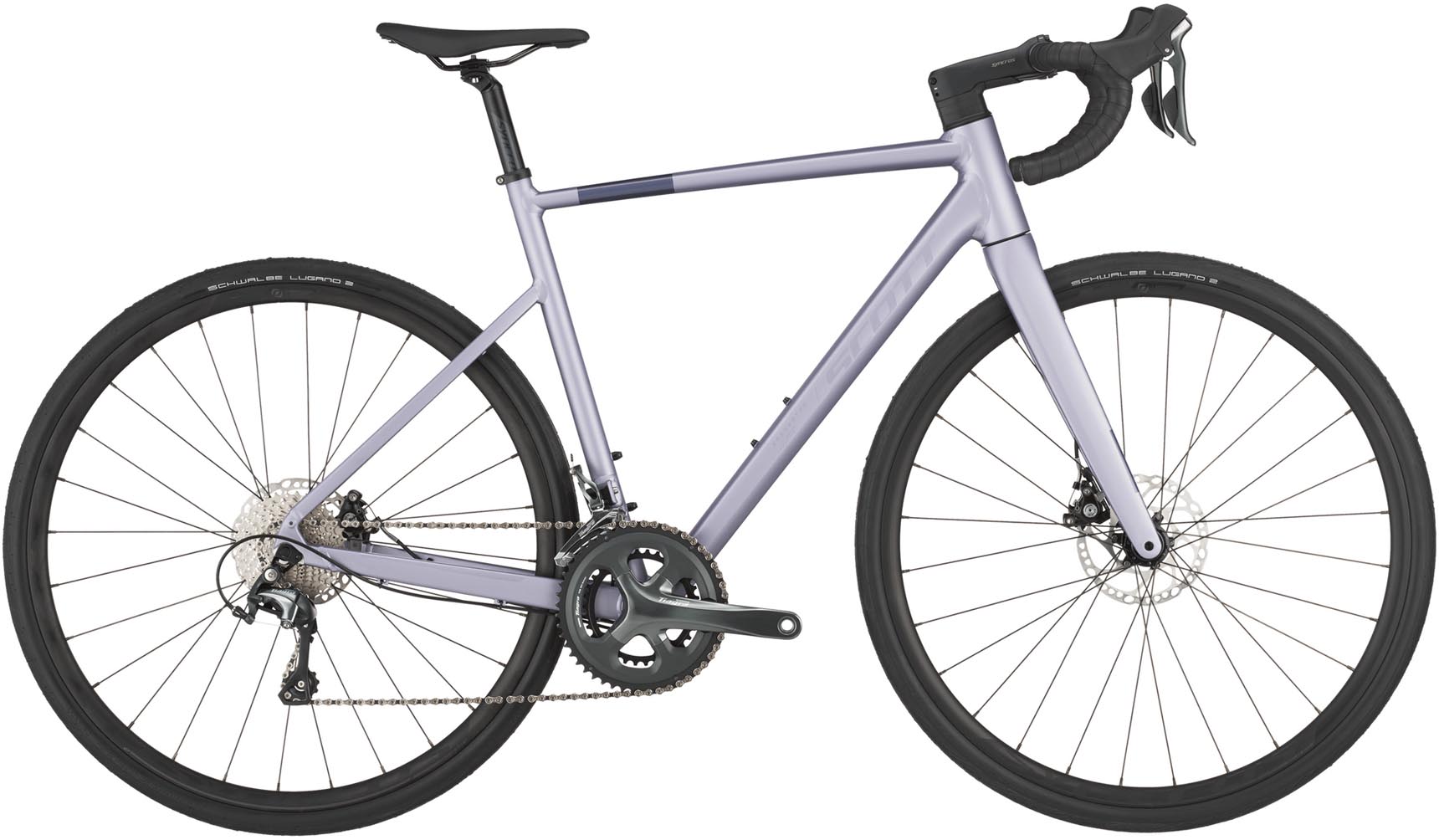 Scott Speedster 20 lila purple 2025 - Vélo de course en aluminium