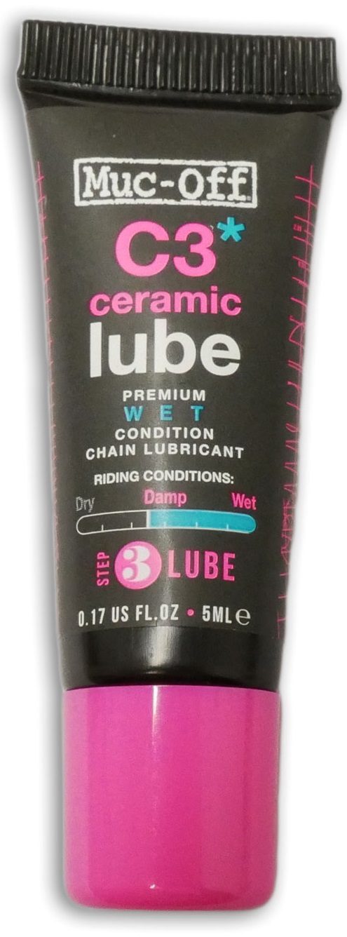 Muc-Off C3 Lubrification de la céramique pour temps humide 5 ml