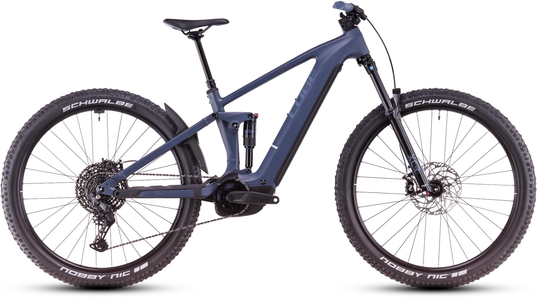 Cube Stereo Hybrid ONE44 Pro 800 inkgrey n black 2025 - VTT tout suspendu électrique