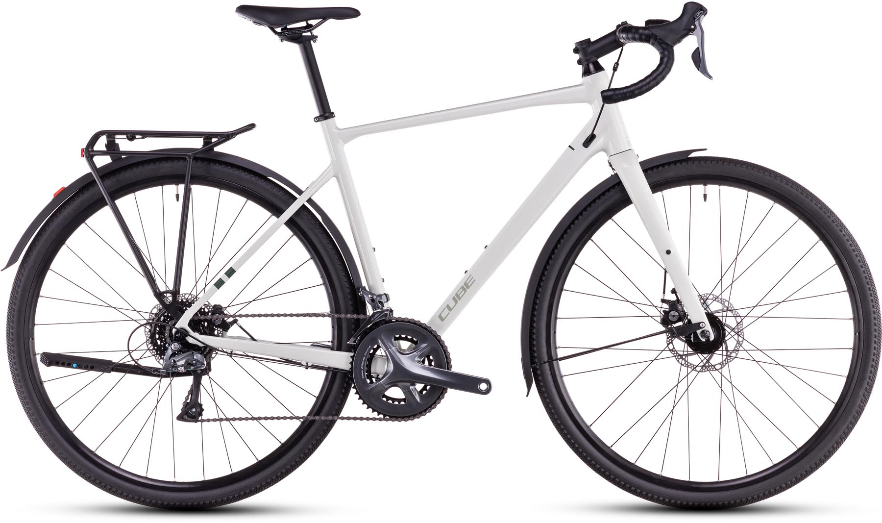 Cube Nuroad ONE FE desertstone n green 2025 - Vélo en terre