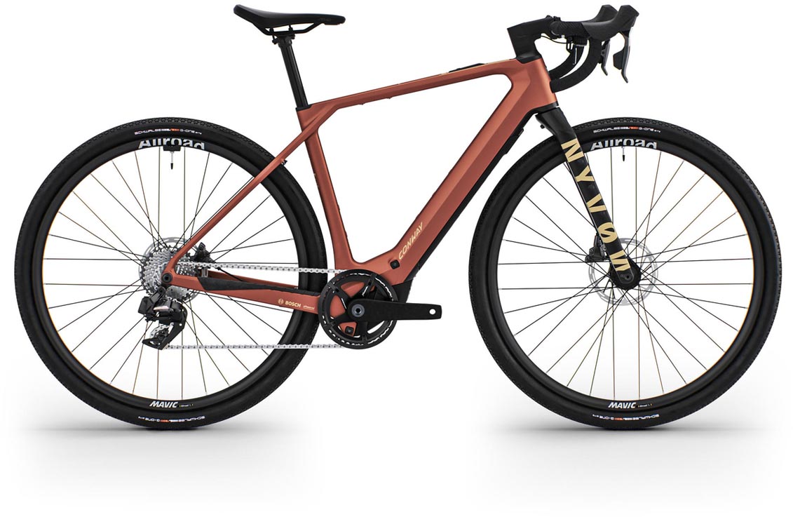 Conway Nyvon 12.0 400Wh rustred matt / terra matt 2025 - Vélo électrique en terre
