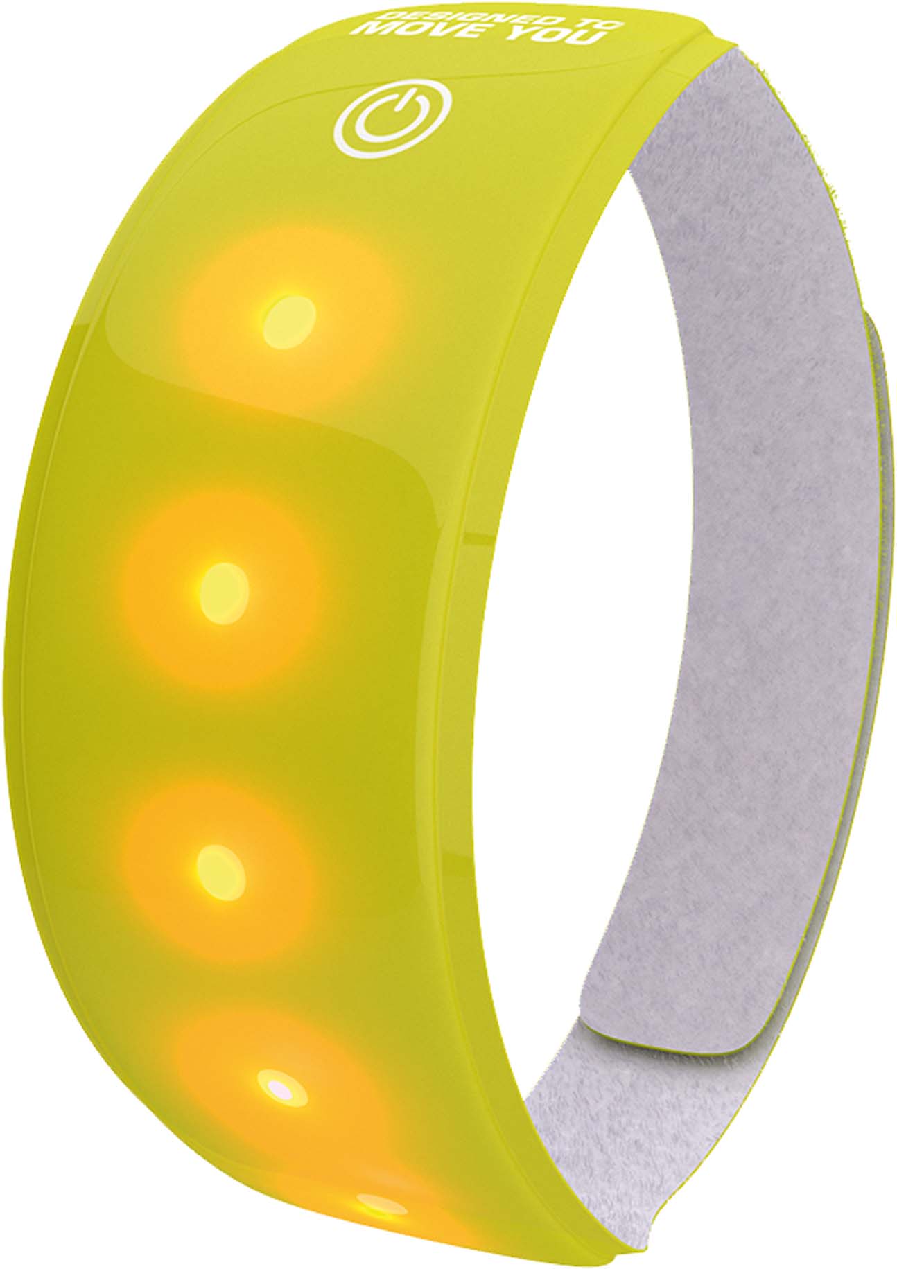 WOWOW Bracelet réflecteur LED Lightband jaune taille XL