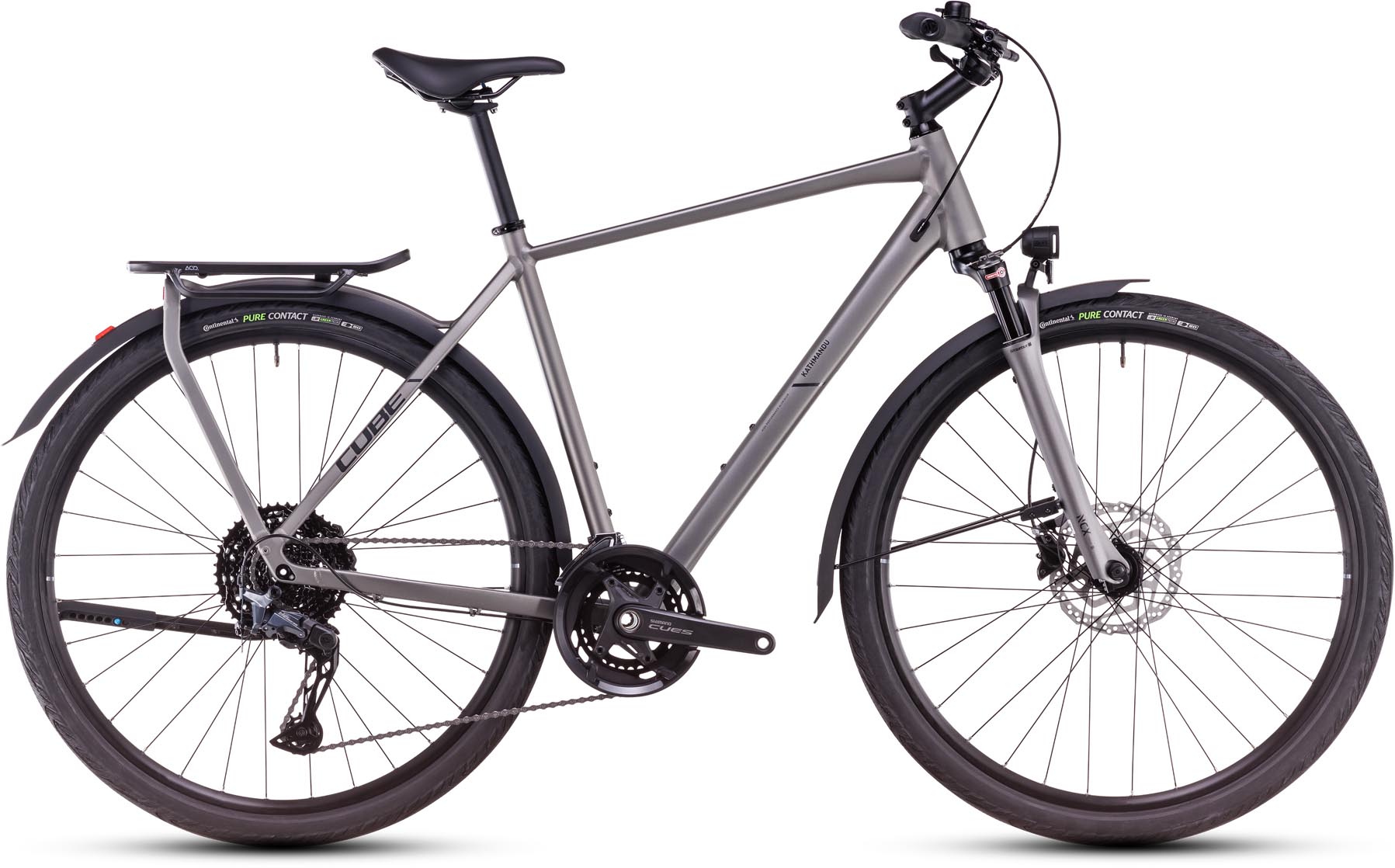 Cube Kathmandu EXC grey n black 2025 - Vélo trekking Homme