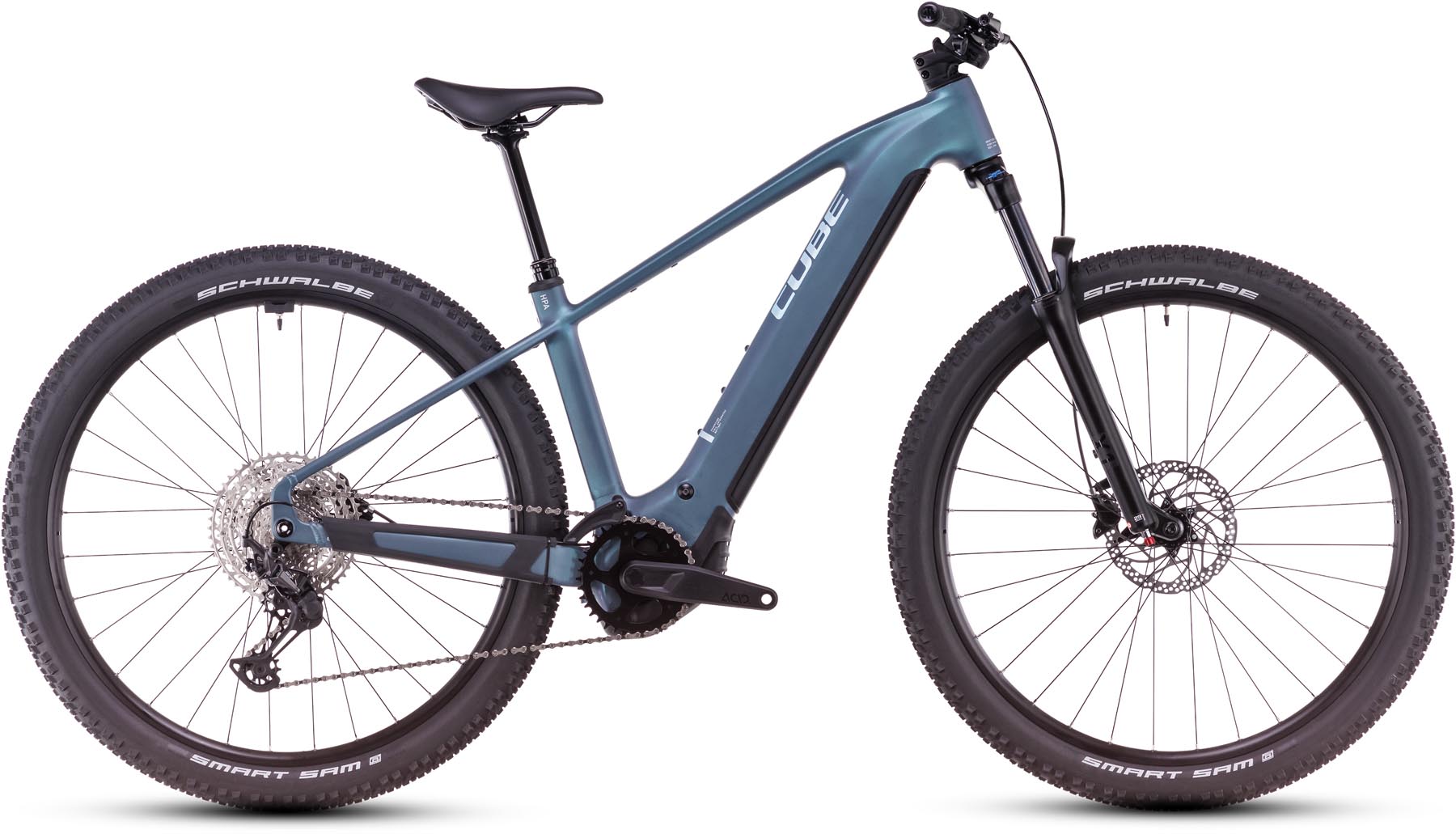 Cube Reaction Hybrid Pro 800 smaragdgrey n prism 2025 - VTT semi-rigide électrique
