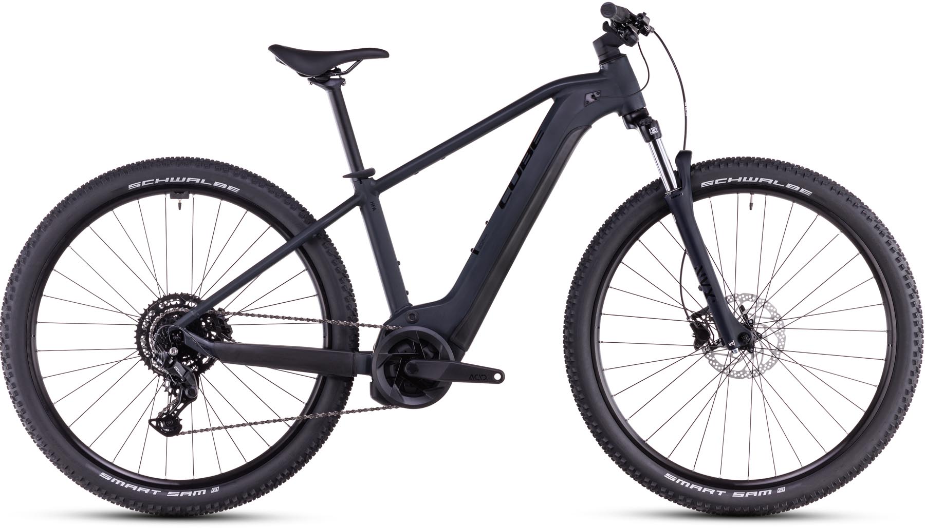 Cube Reaction Hybrid Performance 625 night n black 2025 - VTT semi-rigide électrique