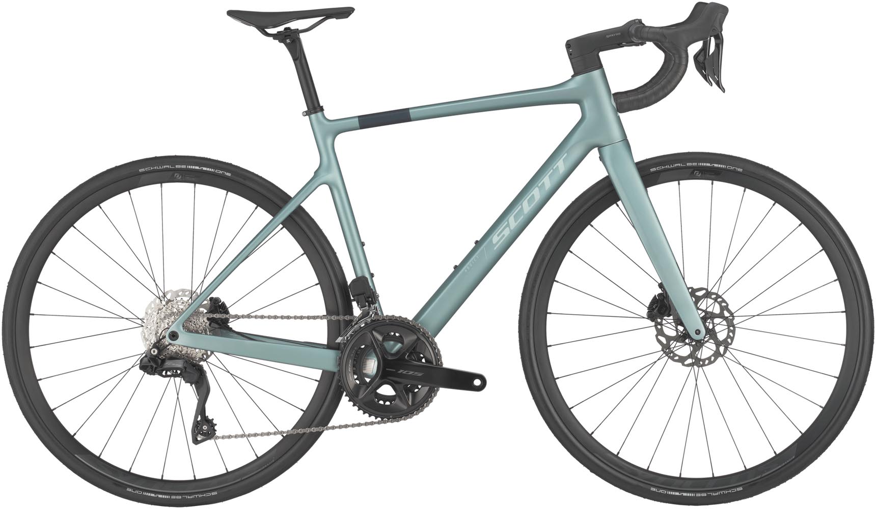 Scott Addict 40 iceberg green 2025 - Vélo de course en carbone