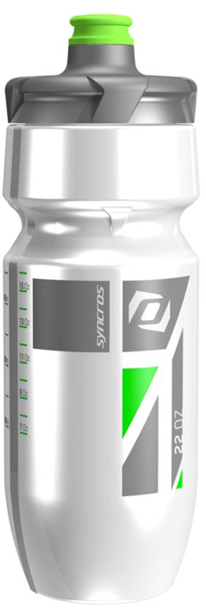 Syncros Gourde Corporate Plus 0,65l, white/green