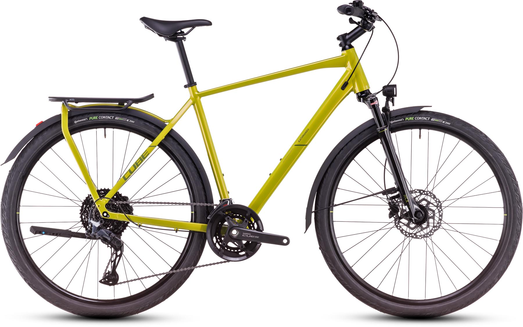 Cube Kathmandu EXC lizard n green 2025 - Vélo trekking Homme
