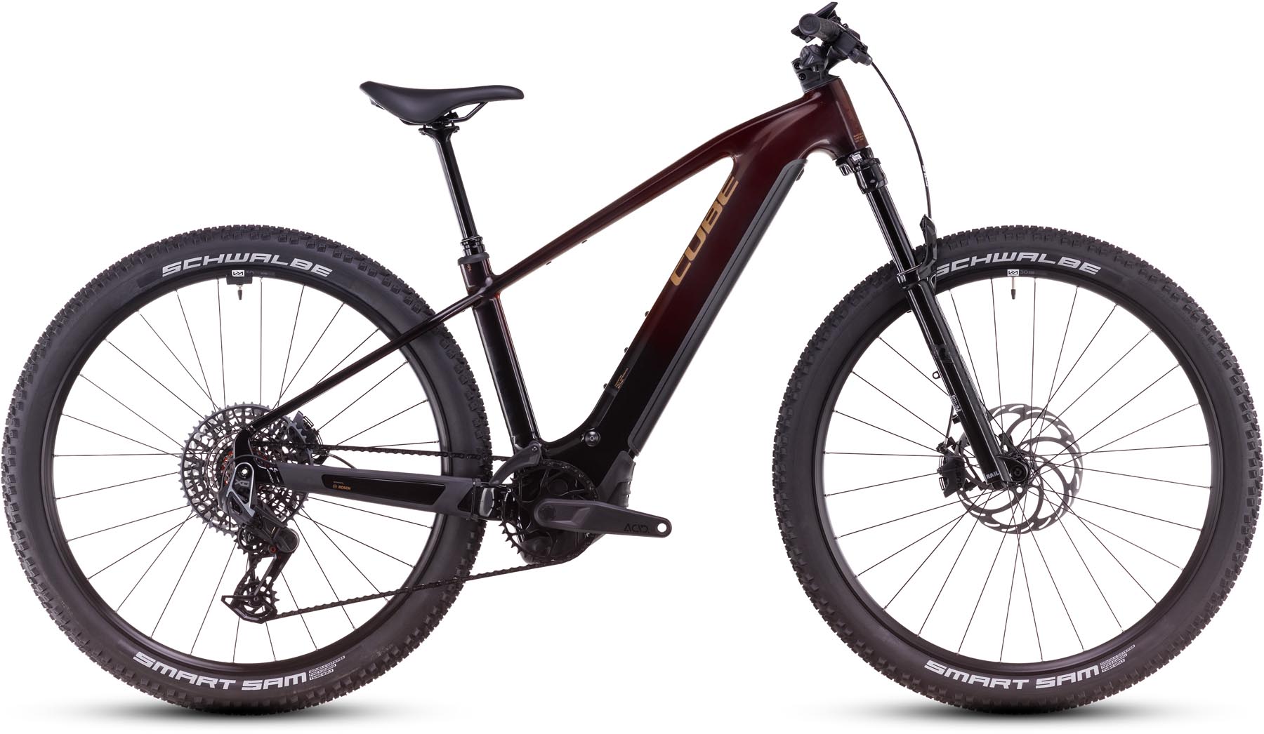 Cube Reaction Hybrid SLT 800 solareclipse n bronze 2025 - VTT semi-rigide électrique