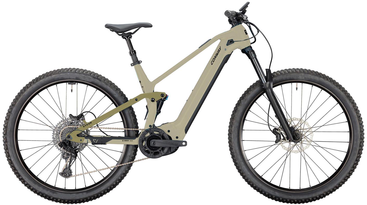 Conway Xyron ST 8.0 800Wh desert matt / bronze matt 2025 - VTT tout suspendu électrique