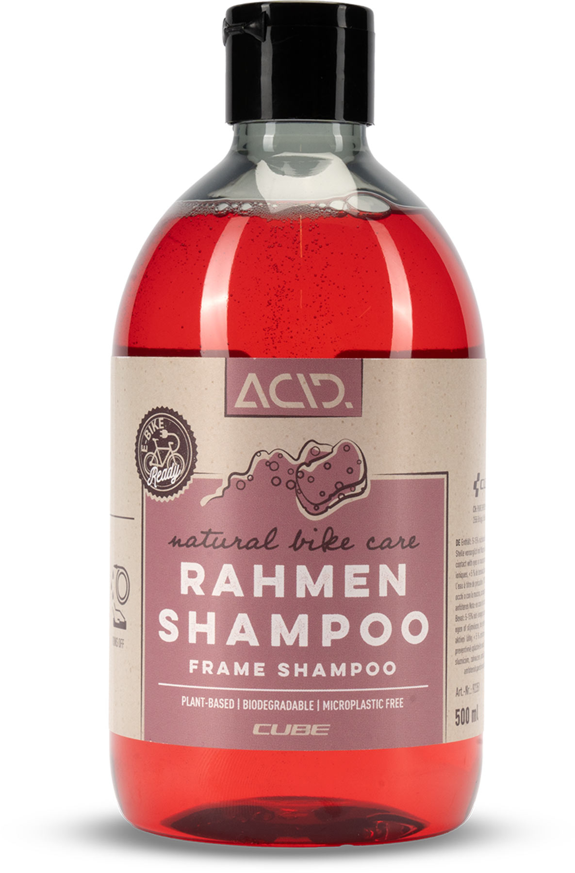 ACID Shampooing pour cadre Natural Bike 500 ml