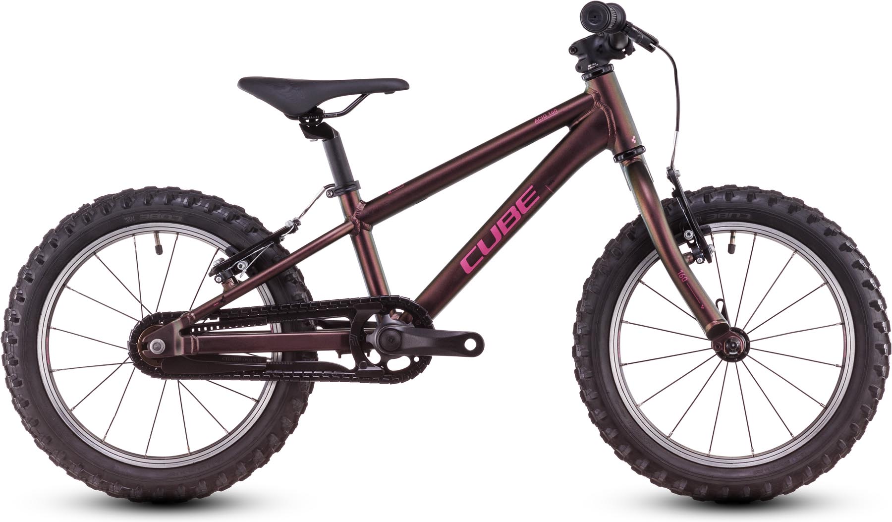 Cube Acid 160 molotov n pink 2025 - Vélo enfant 16 pouces