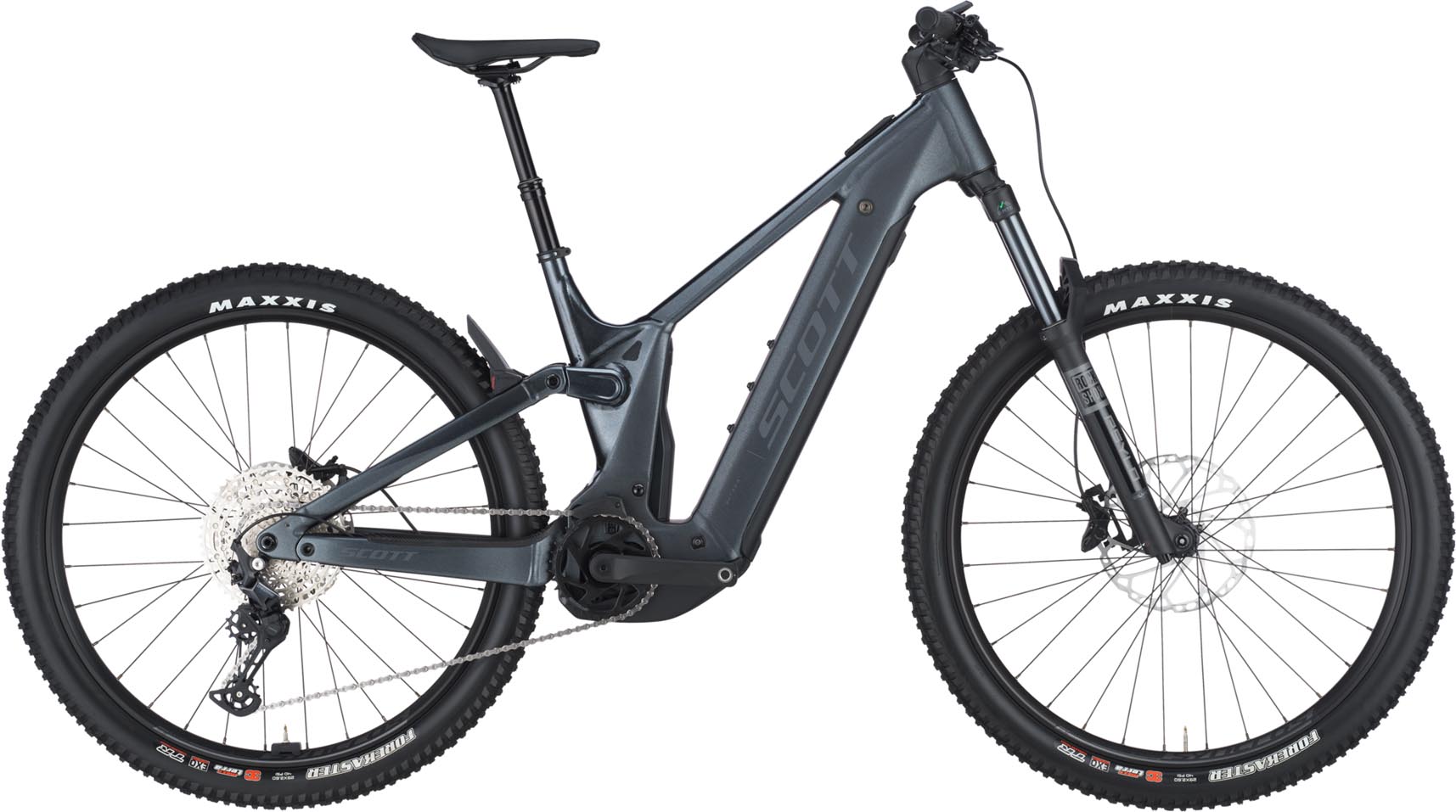 Scott Patron 920 granite black 2025 - VTT tout suspendu électrique