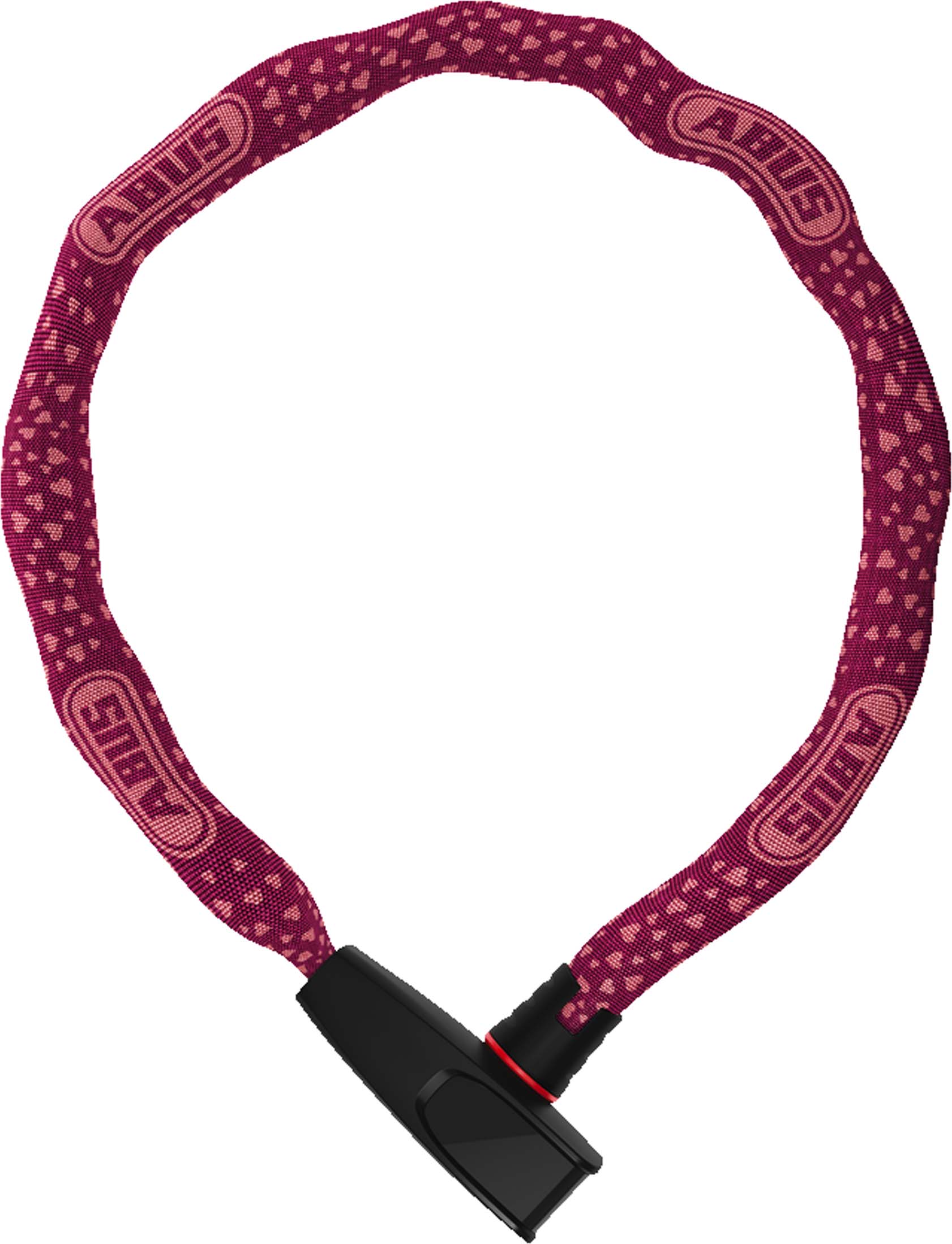 Abus Antivol à chaîne CATENA 6806K/85 cherry heart
