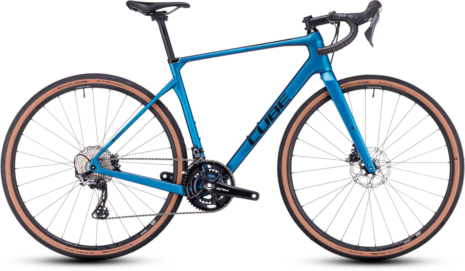 Cube Nuroad C:62 Race frozenteal n black 2023 - Vélo en terre - Peinture endommagée - 61 cm (XL)