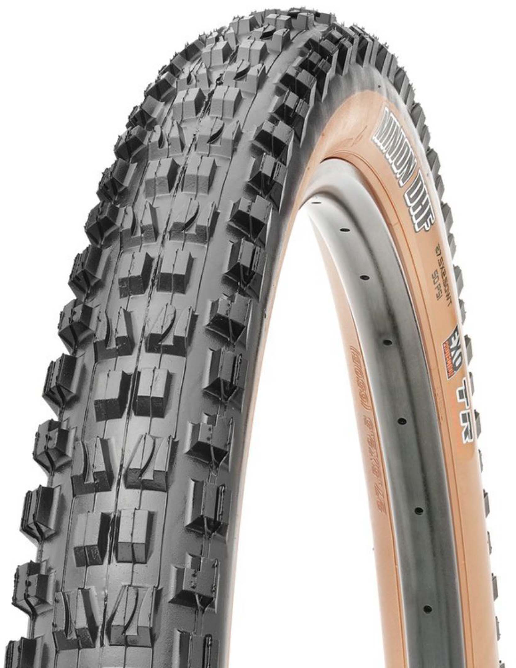 Maxxis Pneu Minion DHF WT TLR pliable 29x2.60" 66-622 noir /Skinwall EXO Dual