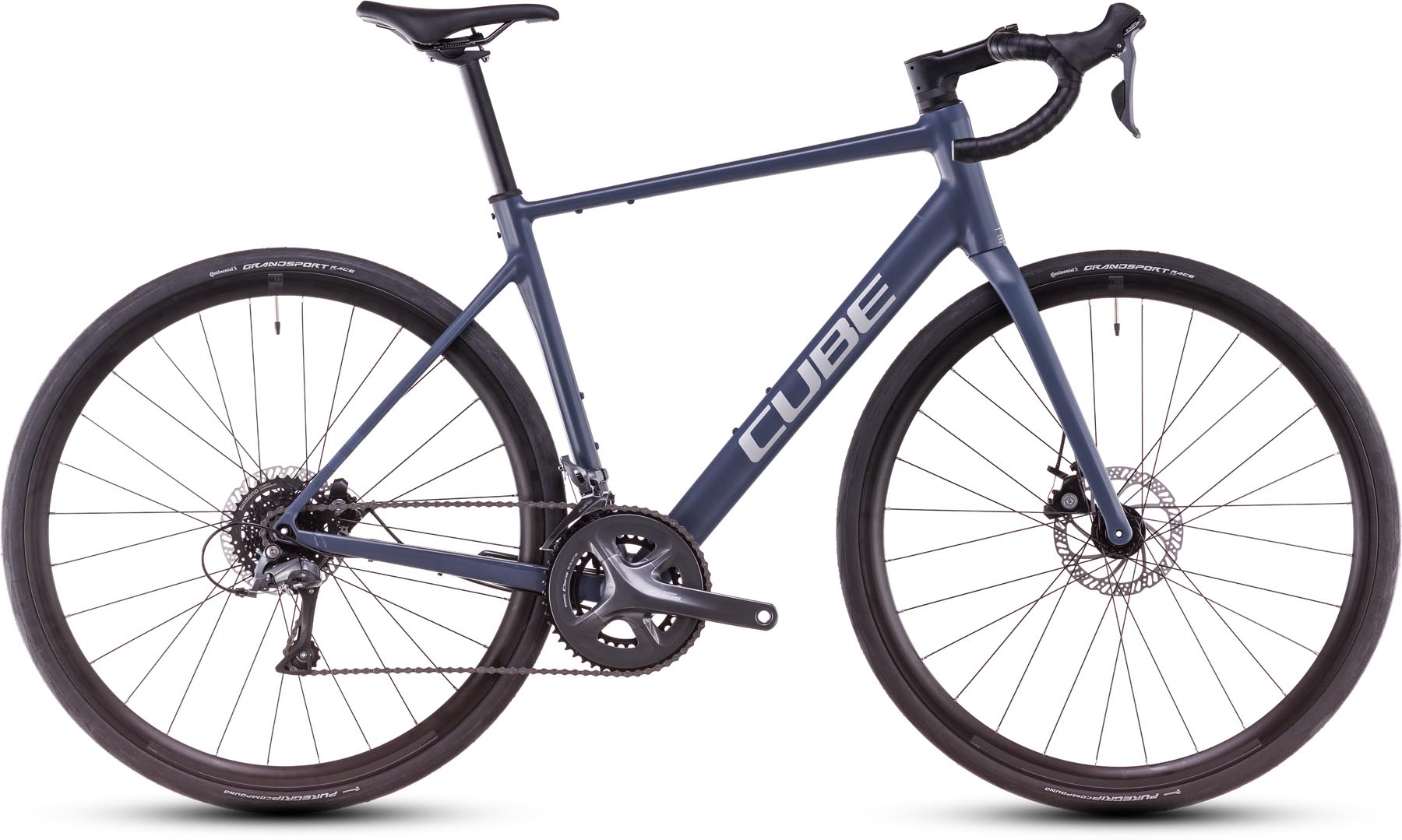 Cube Attain Pro nightflight n grey 2025 - Vélo de course en aluminium
