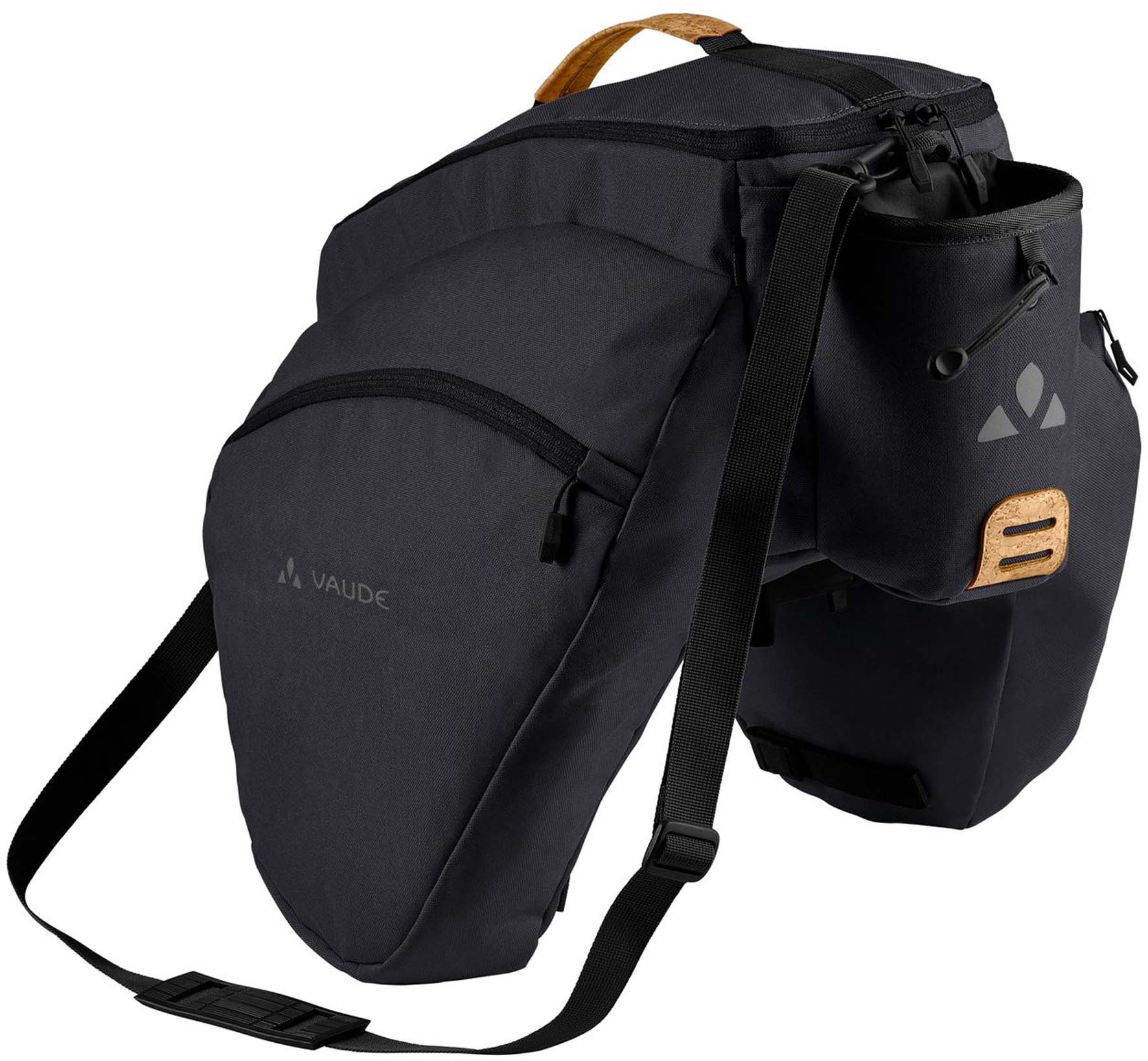 Vaude eSilkroad Plus Sacoche pour porte-bagages, black