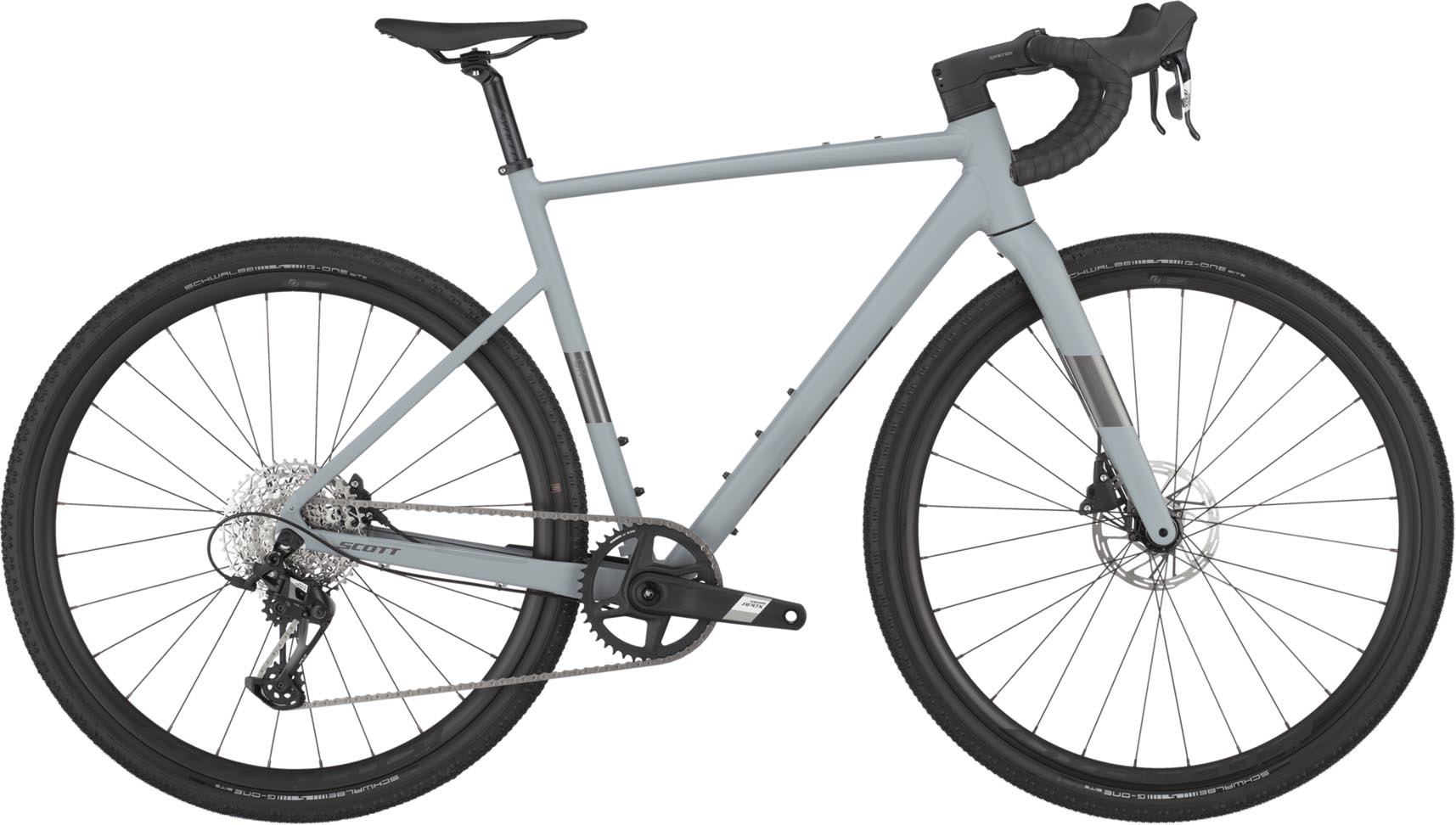 Scott Speedster Gravel 20 shark grey 2025 - Vélo en terre