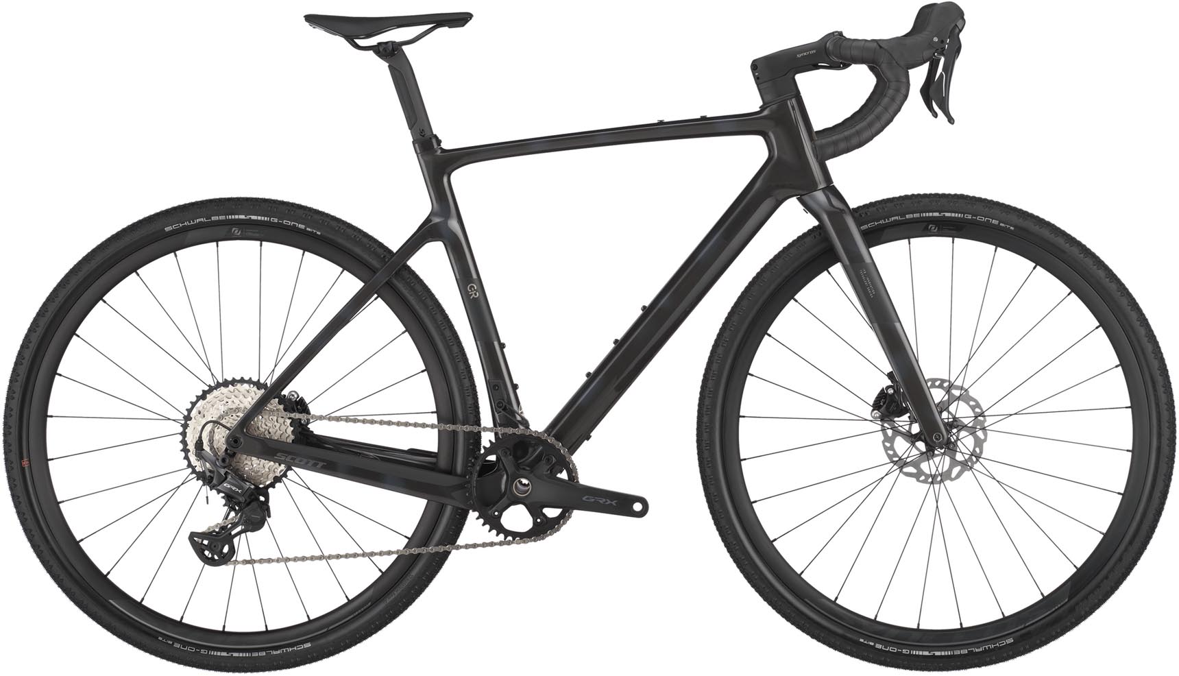 Scott Addict Gravel 40 python black 2025 - Vélo en terre