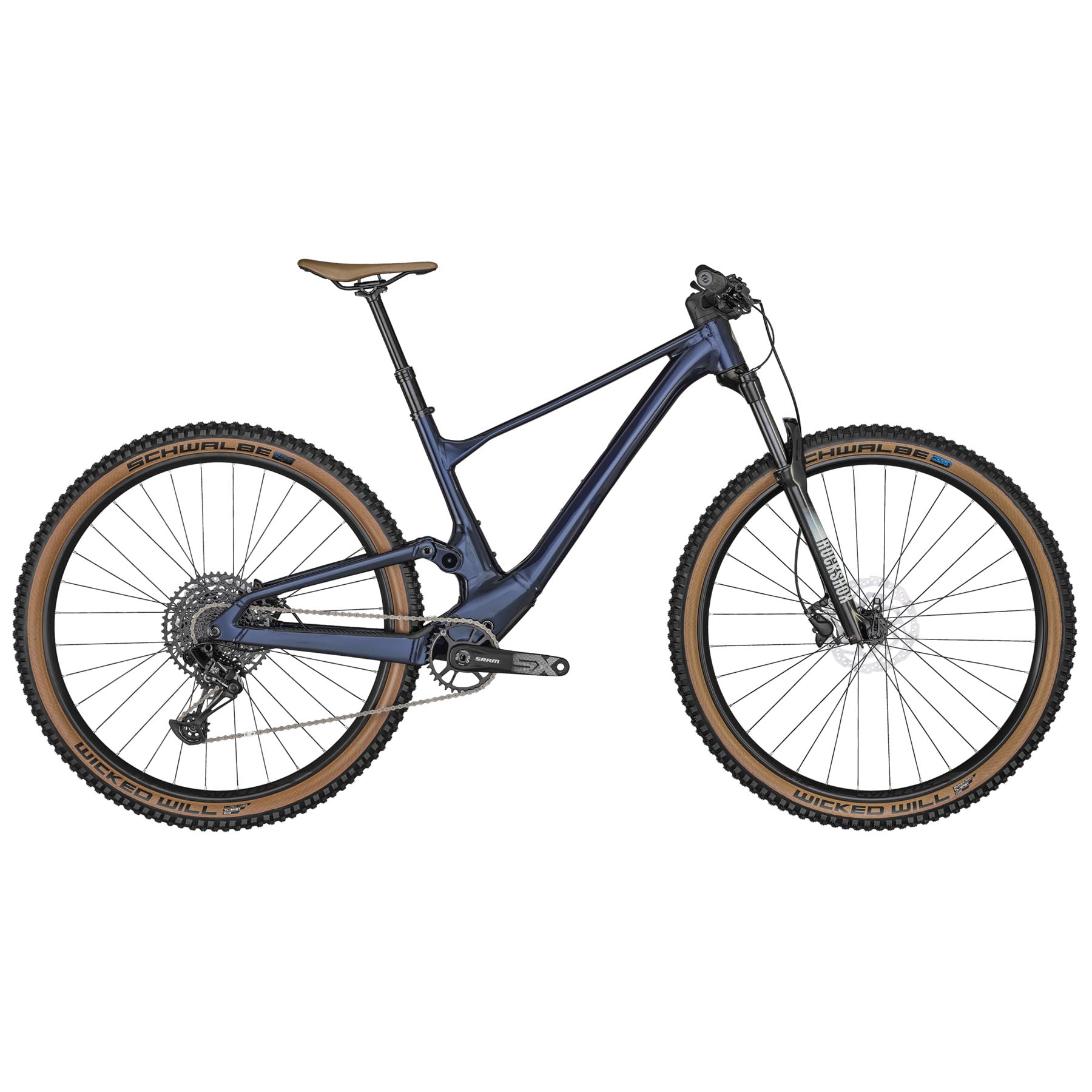 Scott Spark 970 Dark Stellar Blue 2024 - VTT tout suspendu
