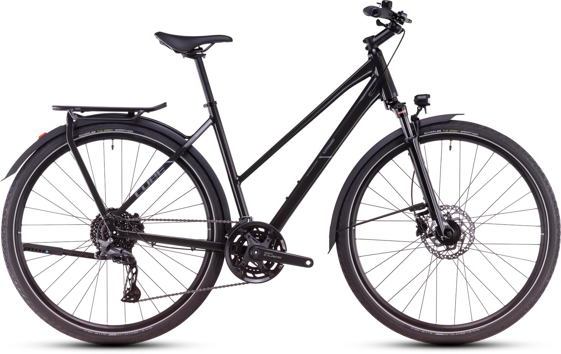 Cube Kathmandu Pro grey n lunar 2025 - Vélo trekking Femme