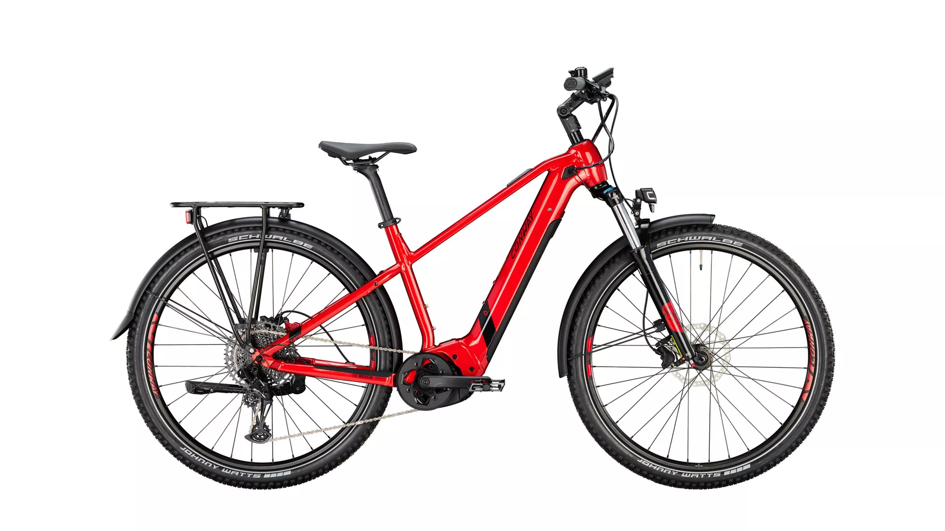 Conway Cairon C 3.0 625Wh red metallic / black metallic 2024 - VTT semi-rigide électrique